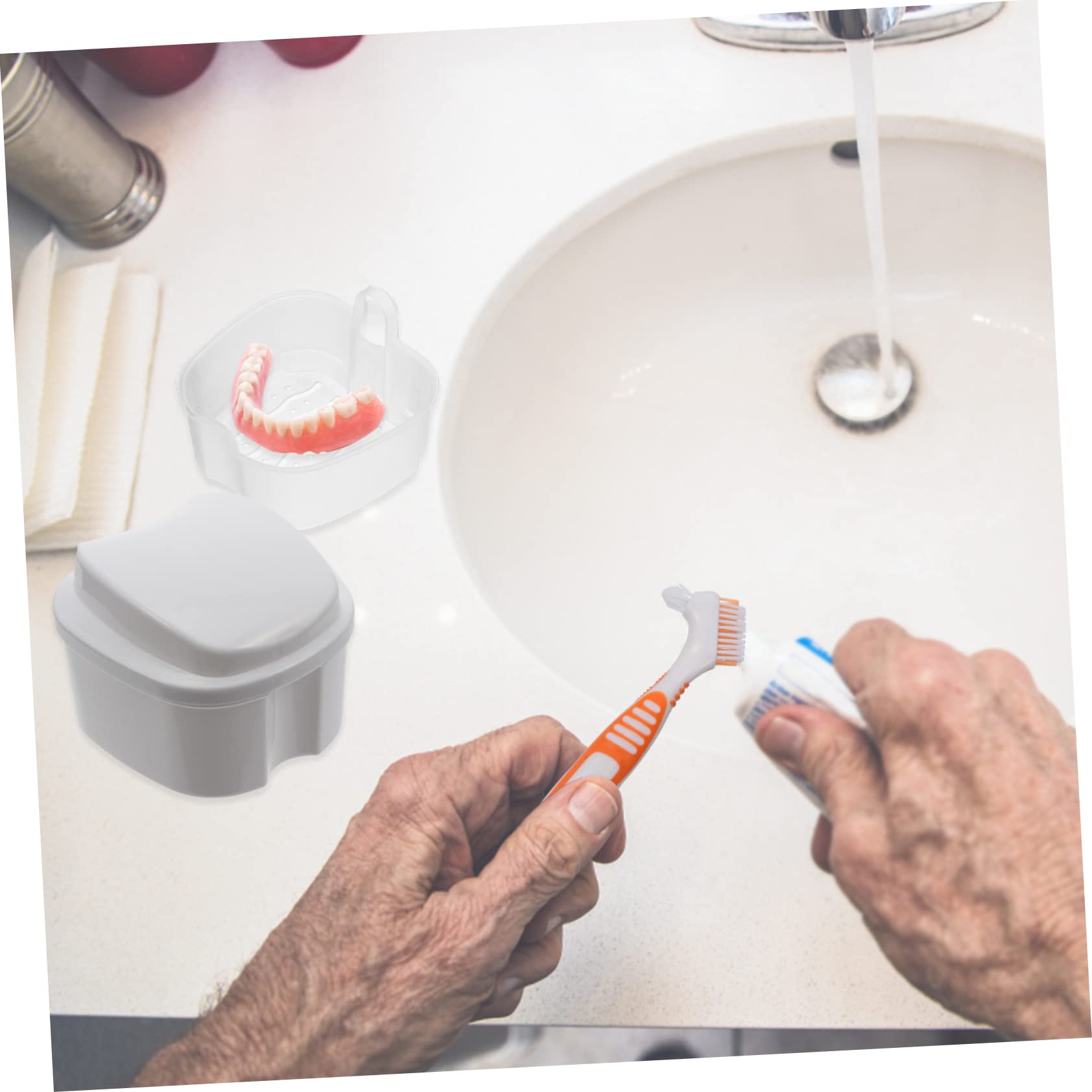 Contenitore per Protesi Dentale 10 Pezzi in PP per Dentiere