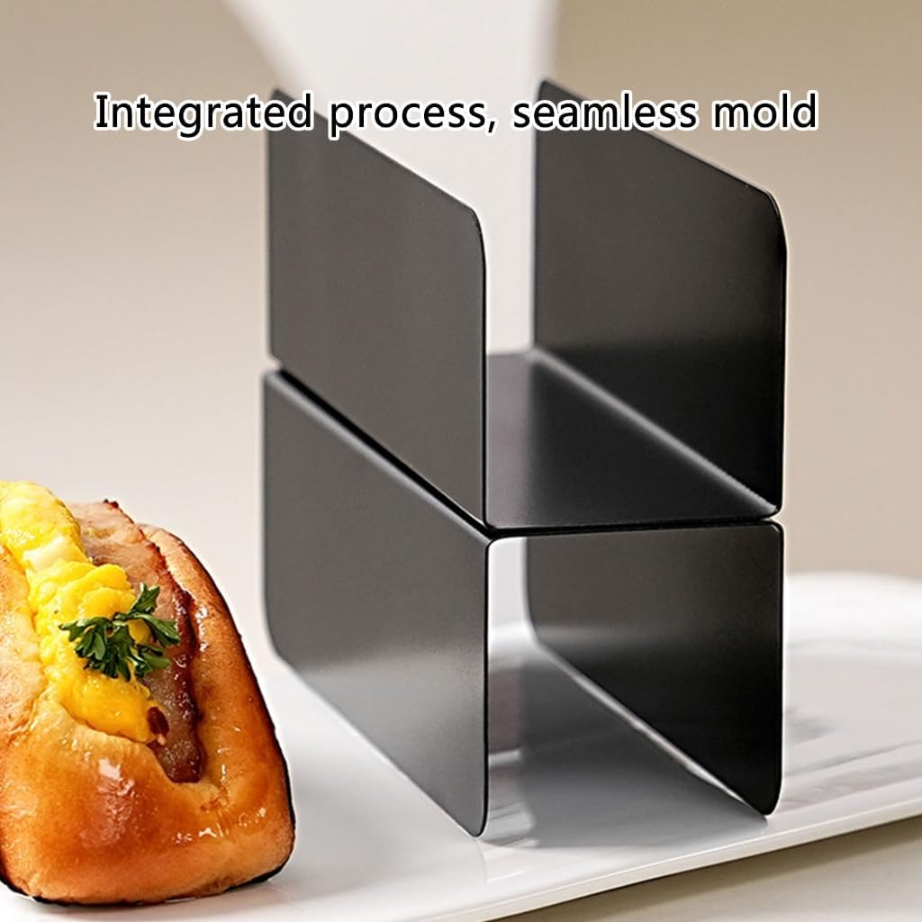 4Pieces Shape Bread And Cookie Molds Multifunctional Carbon Steel Bread Making Molds For Creative Dessert Baking