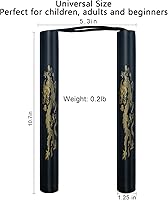 Vista 3 de Nunchakus Nunchakus - Espuma de goma segura para artes marciales para niños/práctica para principiantes