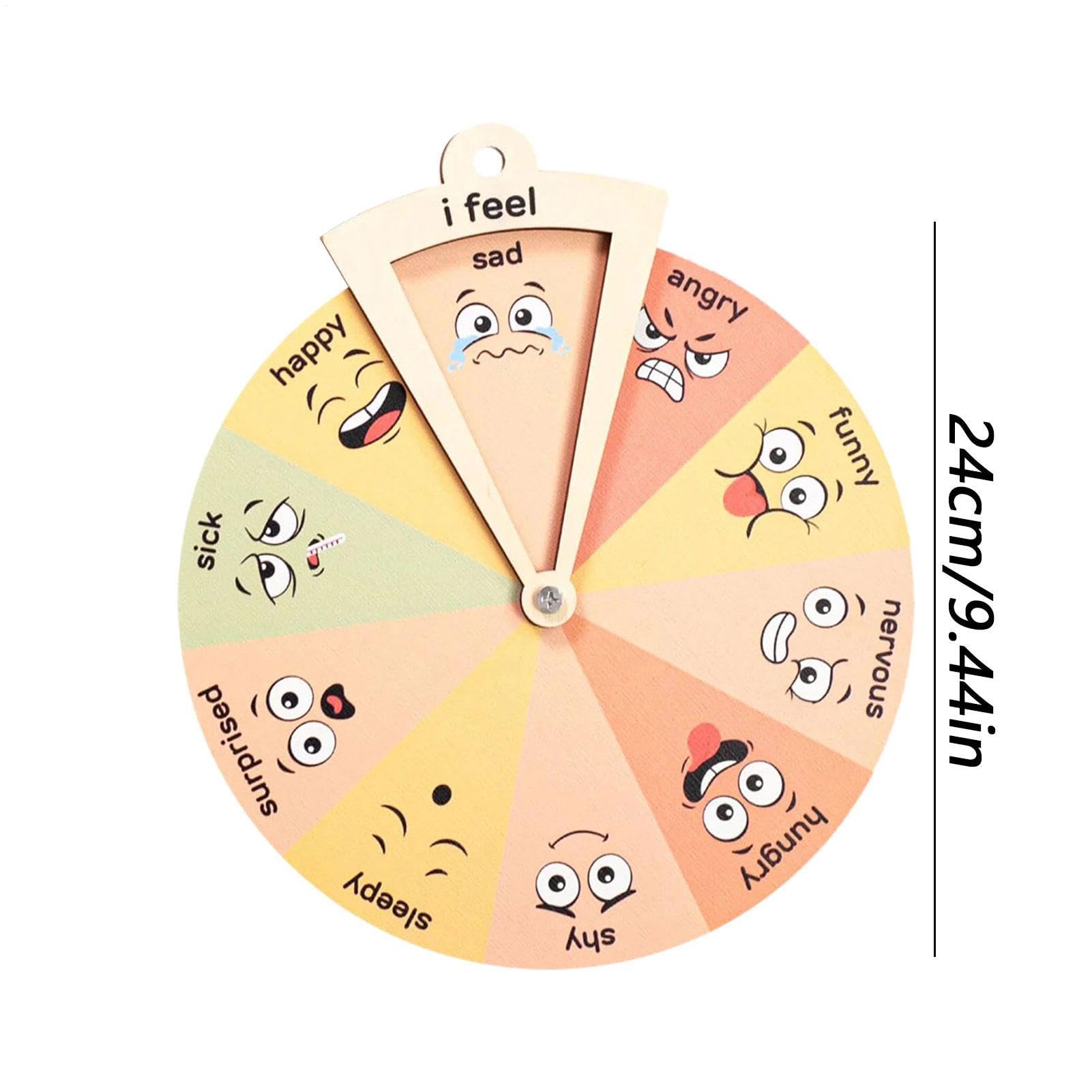 Rad der Emotionen – Gefühlsrad aus | Bild der Emotionen Spielzeug Rad der Emotionen, Rad der Gefühle, Farbrad für psychische Gesundheit, Zubehör