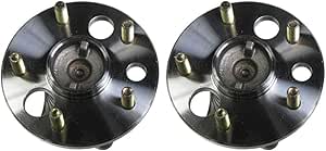 Detroit Axle Rear Wheel Bearing & Hub Assembly For 2002-2006 Nissan Altima (No ABS) - Left Or Right Side, 5-Lug, 10-Year Warranty