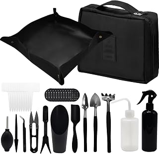 Gartenwerkzeug Set, 17 Stück Mini Pflanzen Werkzeug Set mit …