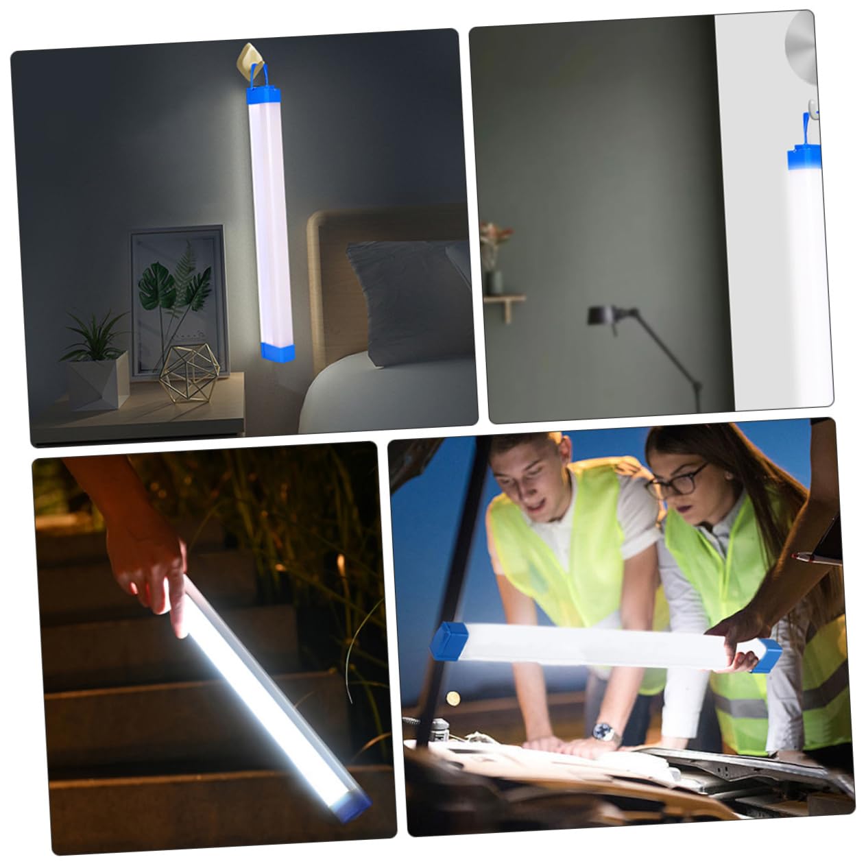 Luces LED USB Recargables para Armario y Cocina, 20w, 17 Cm, 3 Niveles de Brillo, Luz Inalámbrica Multiusos para Emergencia y Uso Doméstico, Paquete de 2 Unidades
