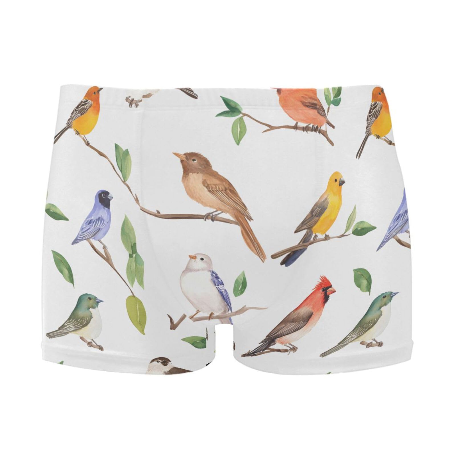 Men's Swim Briefs Spring Birds Swimsuit Swimwear Swim Trunk Square Leg for Men 3XL 202b8308