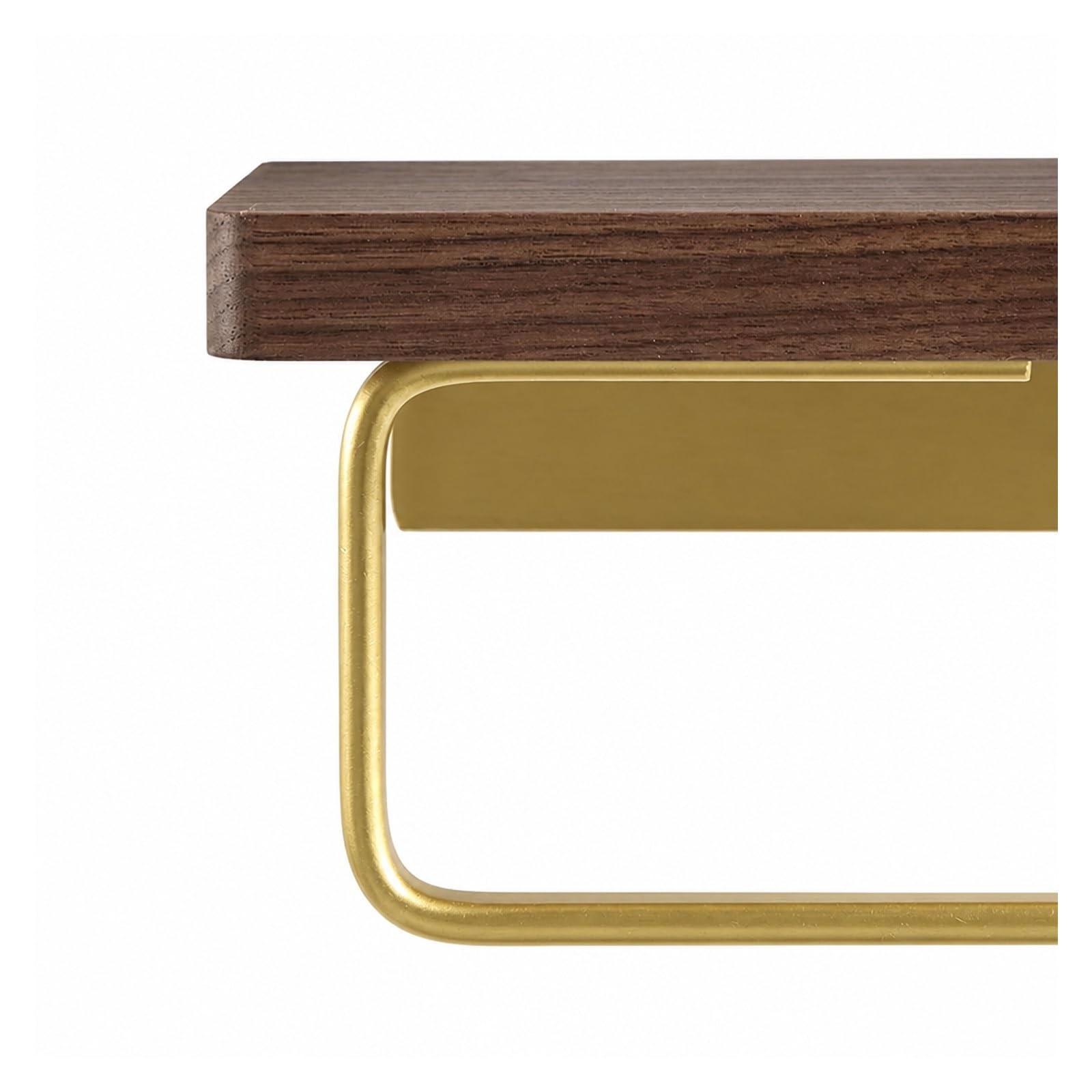 HLTYGWX Portarotolo, Portarotolo, Portarotolo a Parete in Legno, Ottone, per Bagno