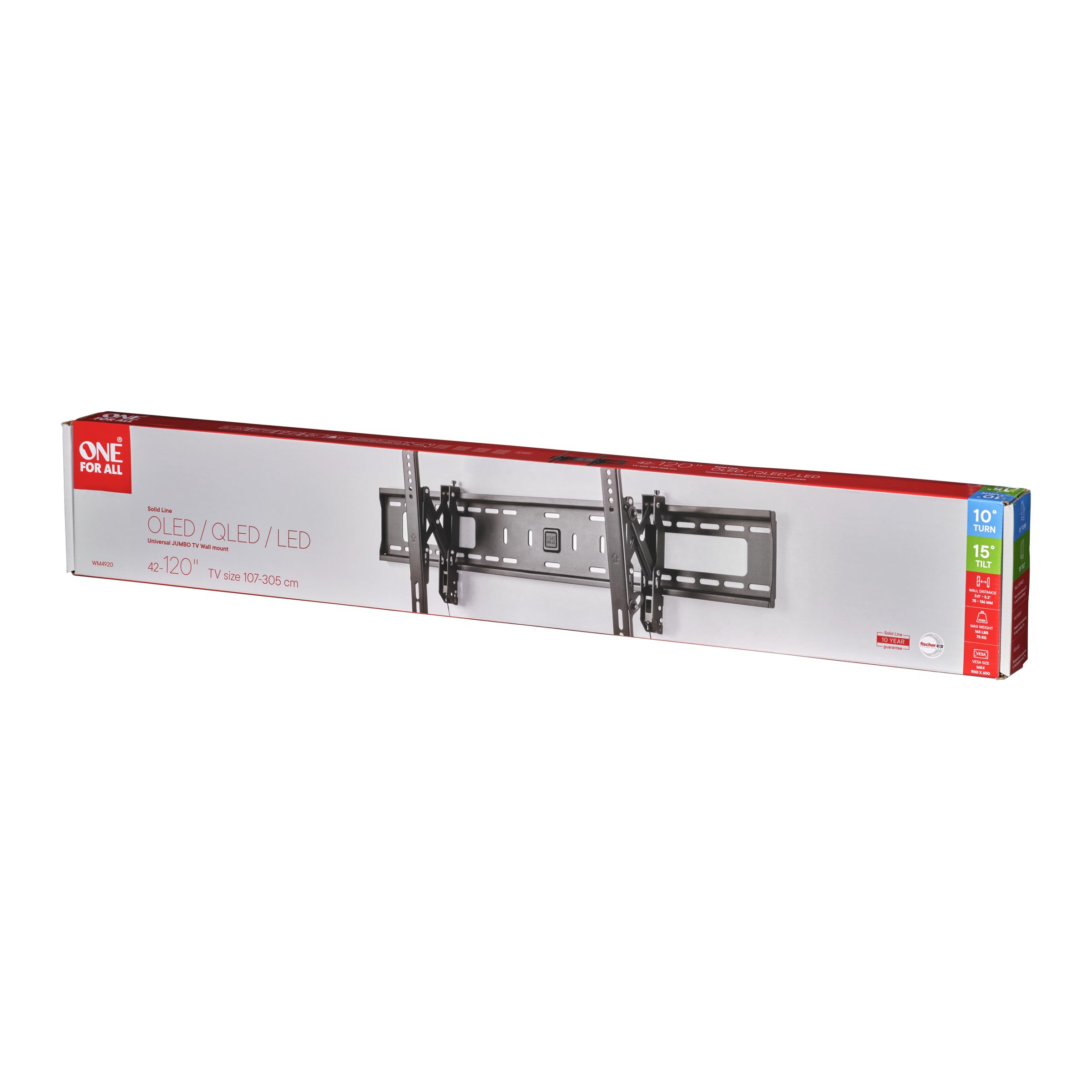 One For All Neigbare Jumbo-TV-Wandhalterung (WM4920)