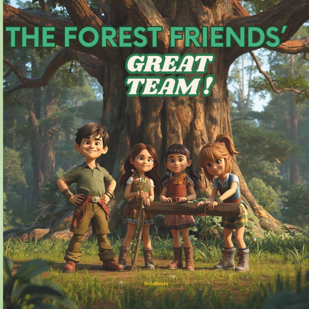The Forest Friends' Great Team!: A Heartwarming Children's Picture Book About Teamwork, Friendship, Kindness, Helping Others, Problem Solving, and Working Together | Perfect for Kids Ages 4–10