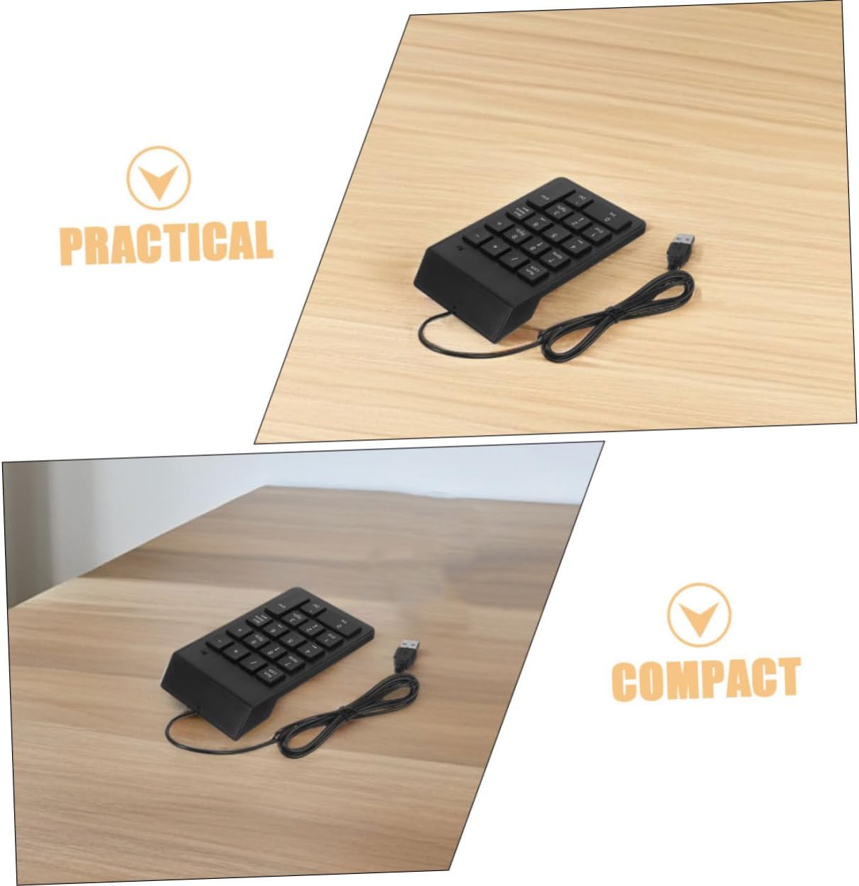 Gadpiparty 2pcs Portable USB Keys Compact Financial for Laptop and Desktop Efficient for Banking and Accounting Tasks