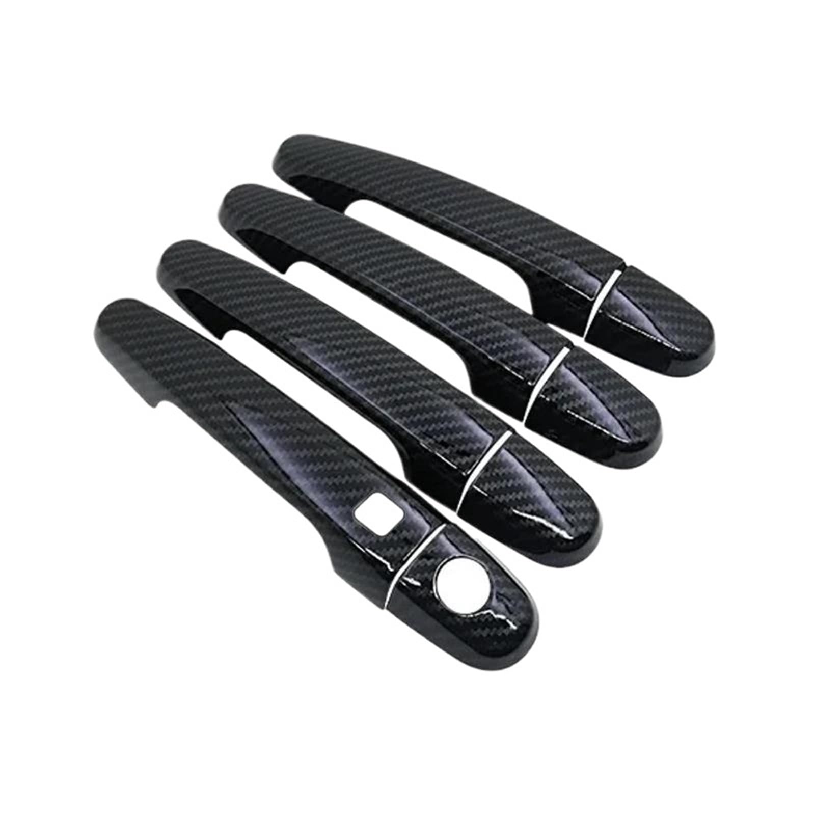 IPEVMLZ for Toyota for Aygo 2014 2015 2016 2017 2018 2019 2020 2021 Car Exterior Door Handle Covers(Style B)
