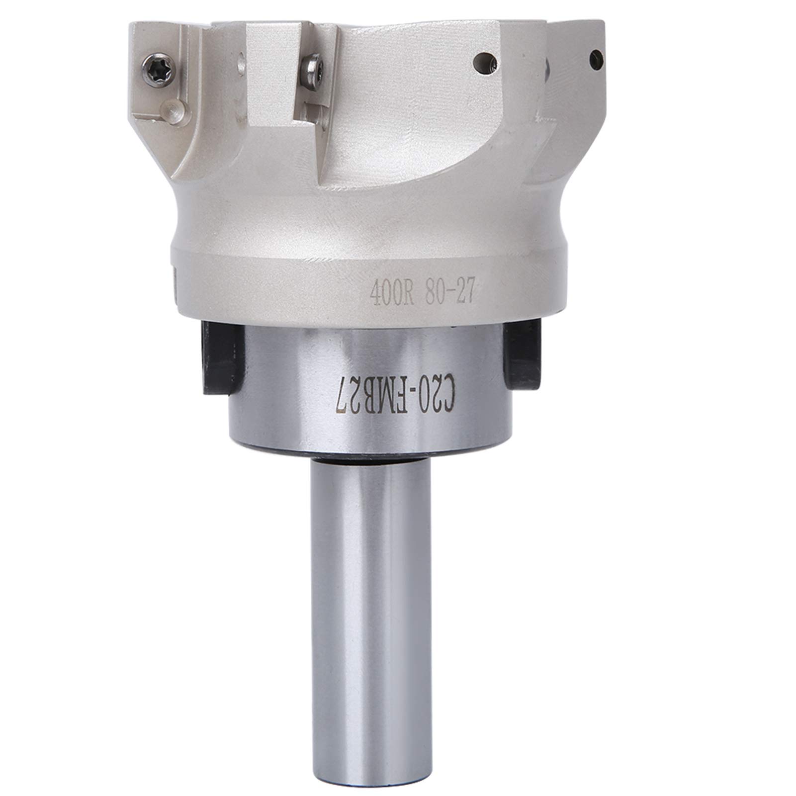 Generic C20 FMB27 Uchwyt Tulei Zaciskowej Frez 6 Rowków APMT1604 Płytki do Precyzyjnej Obróbki CNC (C20-FMB27+80 tarcza nożowa+1604APMT ziarna noża)