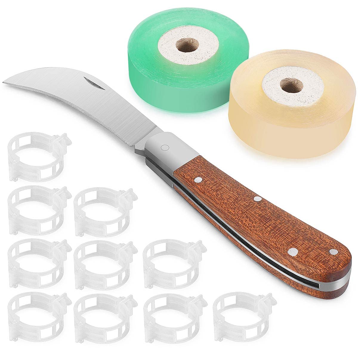 Garden Grafting Knife, Pruning Graft Folding Budding Knife For Seedling Fruit