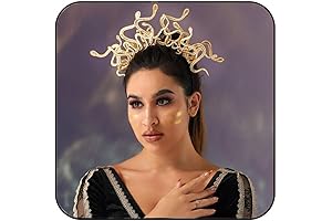 BARTOSI Medusa Snake Headband: Eye-Catching Halloween Tiara