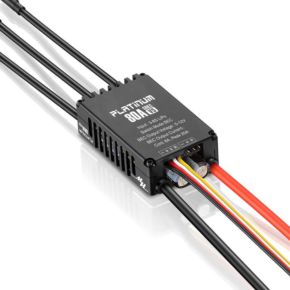 ホビーウイングHOBBYWING PLATINUM 80A V5 ESC 新品 Amazon.com: HOBBYWING Platinum 80A V5 ESC : Toys & Games