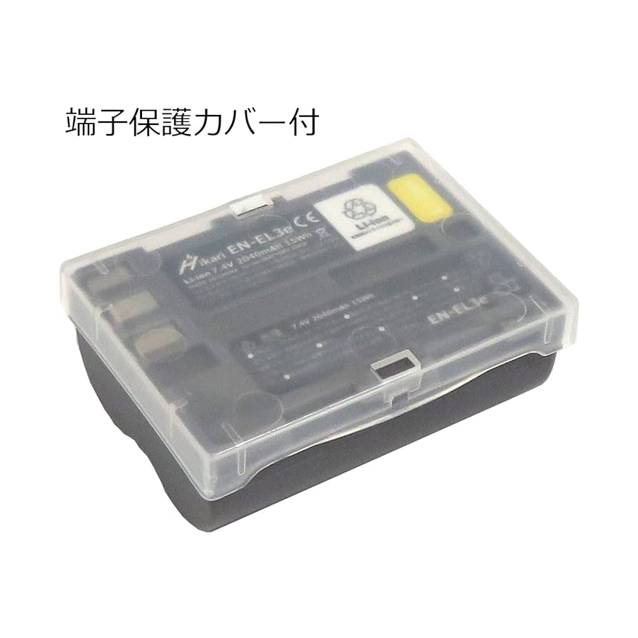 Amazon | str 純正品EN-EL3eよりも36%増の2040mAh大容量 高性能