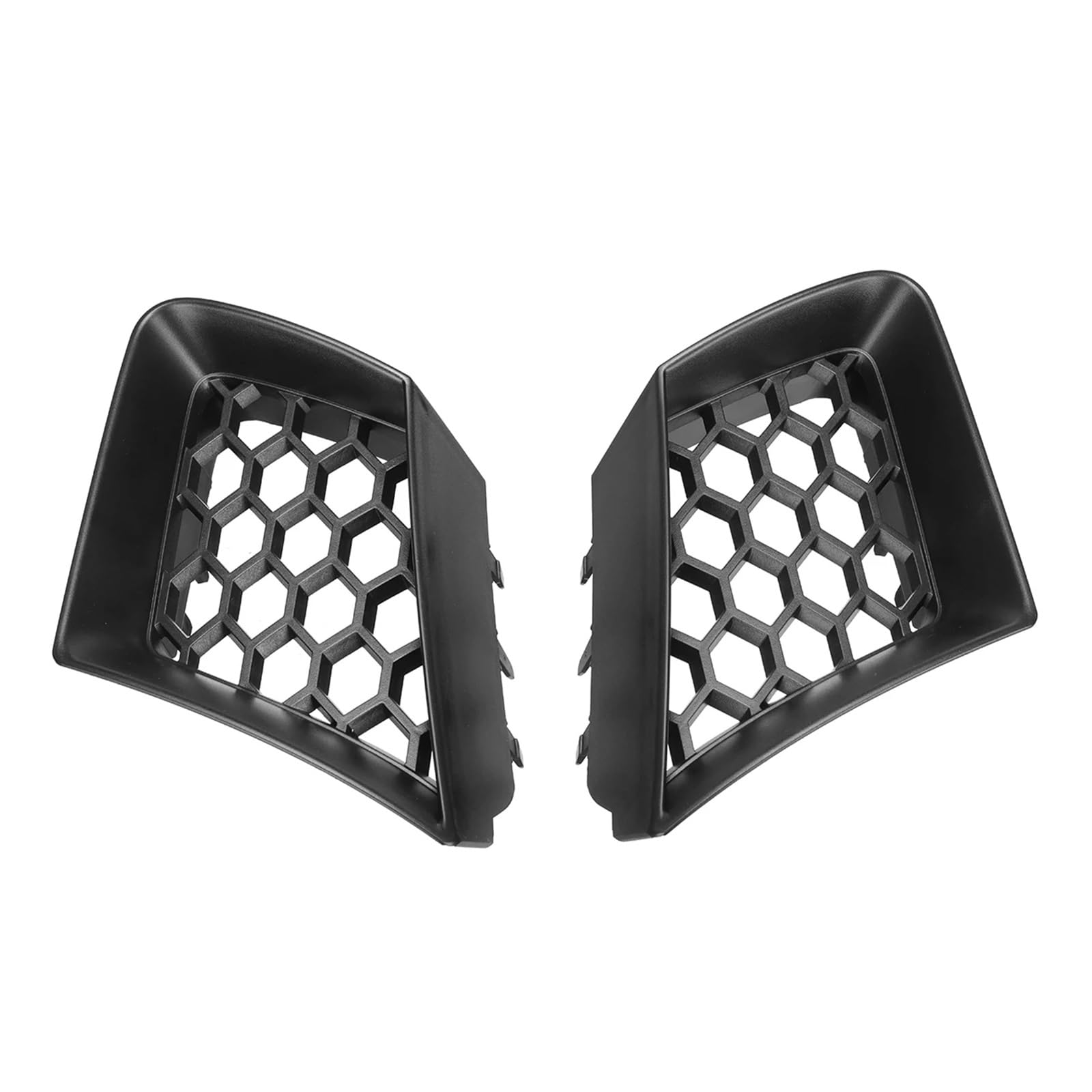 Pair Honeycomb Mesh Car Front Bumper Centre Grill Grille Compatible For Seat IBIZA CORDOBA 6L 2002-2009 Front Radiator Grille Racing Grills