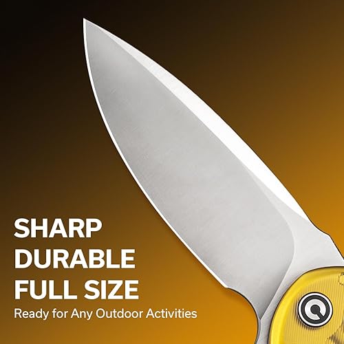 Vista 40 de CIVIVI Praxis Navaja de bolsillo plegable C803F Negro