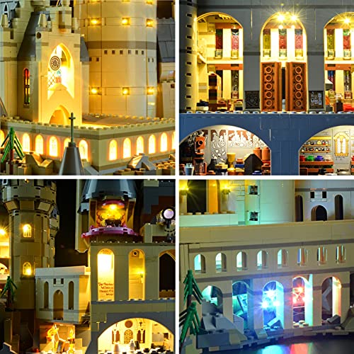 ADMLZQQ Lichtsatz Für Lego 71043, LED-Lichtkit Kompatibel Mit Harry Potter Hogwarts Castle Building Blocks-Modell (Nicht… – Bild 7