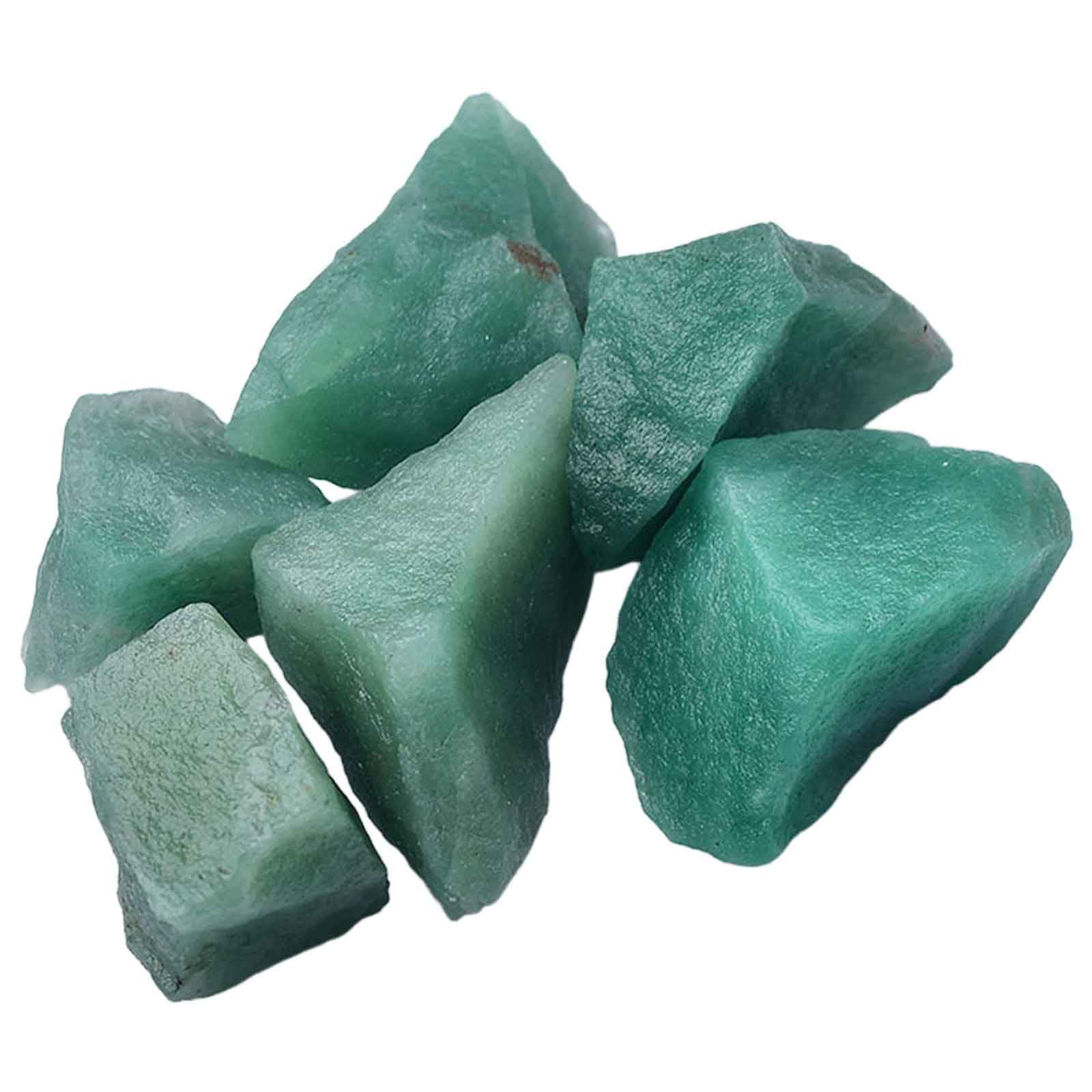 Kryształy, Surowe kryształy zielonego awenturynu, do przewracania się, kabin(1.2~2in/1.1lb)