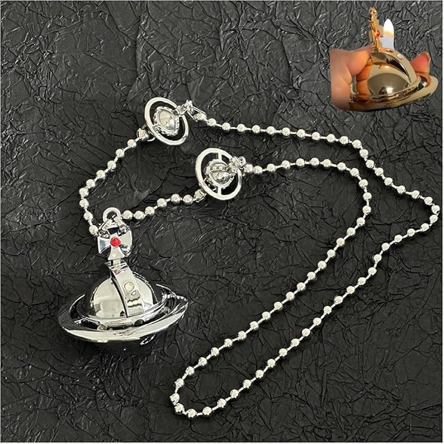 Amazon.co.jp: 大崎ナナ サターンネックレス ライター、ナナ