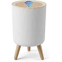 Automatic Bathroom Trash Can with Lid Touchless, 2.38Gal Smart Wastebasket