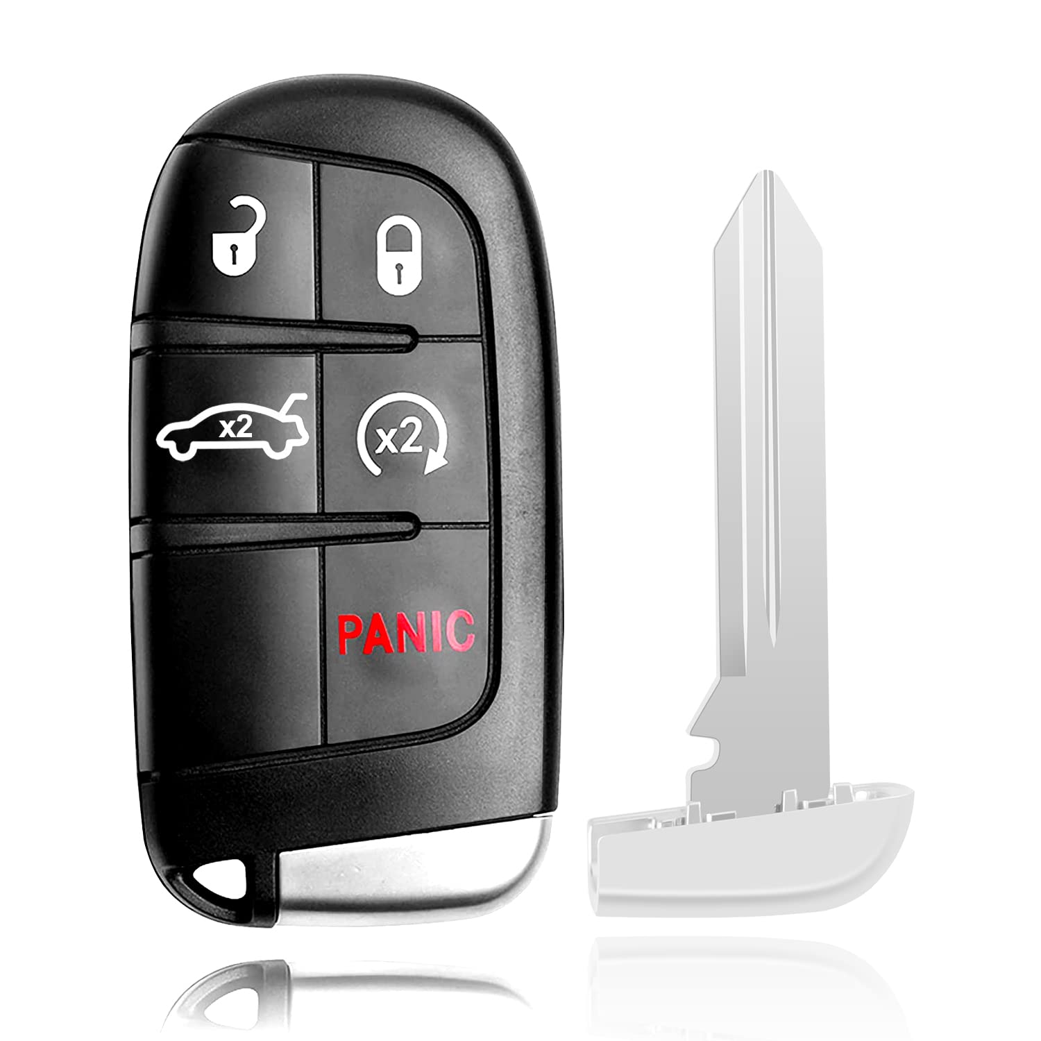 【コンビニ受取対応商品】 Replacement for 5 Buttons Proximity Smart Key for 2015