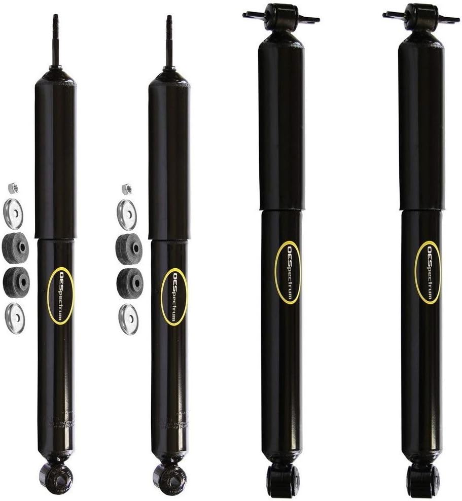 Monroe OESpectrum Front & Rear Shock Absorbers Kit for Jeep Wrangler 07-17 4WD
