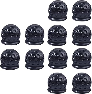 Milisten 12 Peças Tampa De Cabeça De Bola De Reboque Tampa De Bola De Engate De Reboque De Bola De Reboque Acessórios De Carro Acessórios De Caminhão De Reboque Acessórios Eletrônicos