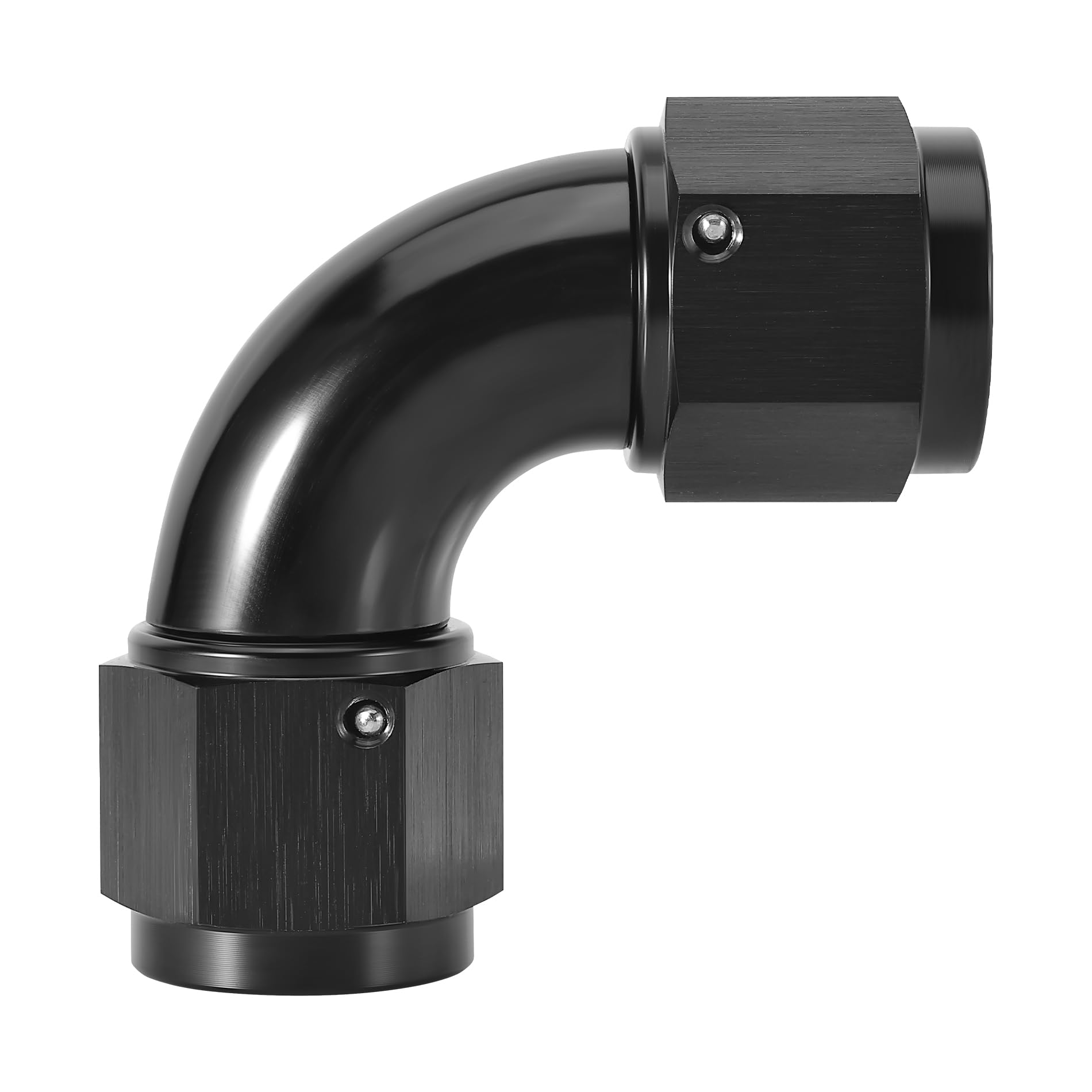 EVIL ENERGY 8AN Female to 8AN Female 90 Degree Swivel Coupler Union Fitting Adapter Aluminum