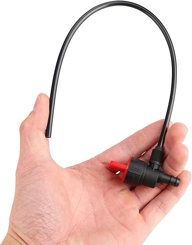 Miniatura 9 de 10L0L Tubo de recogida de sifón de combustible para Club Car DS 1992-up, precedente 2005-2008 carrito de golf de gas, con válvula de cierre,