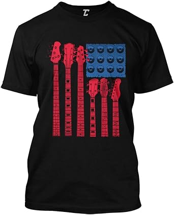 guitar flag t shirt
