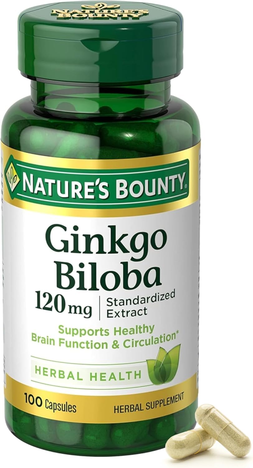 Ginkgo Biloba Capsule 120 mg 100 ea