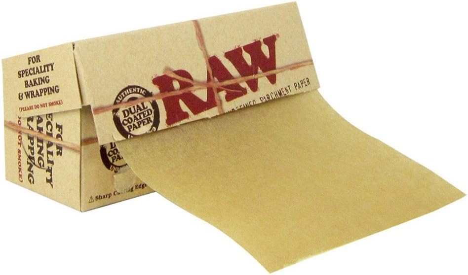 RAW Unrefined Parchment Paper Roll 100mm x 4m: Home & Kitchen