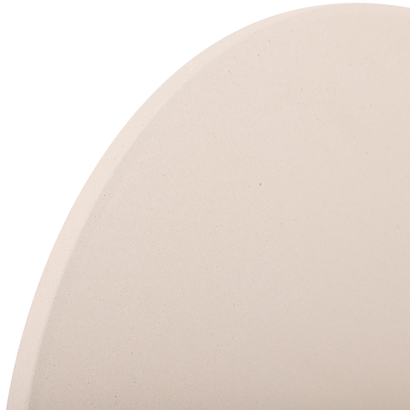 Piedra de Horno Redonda de Cordierita para Hornear Pizza y Pan | Apta para Cocina y Horno, Absorbe Humedad, Retiene Calor, Resultados Óptimos de Cocción
