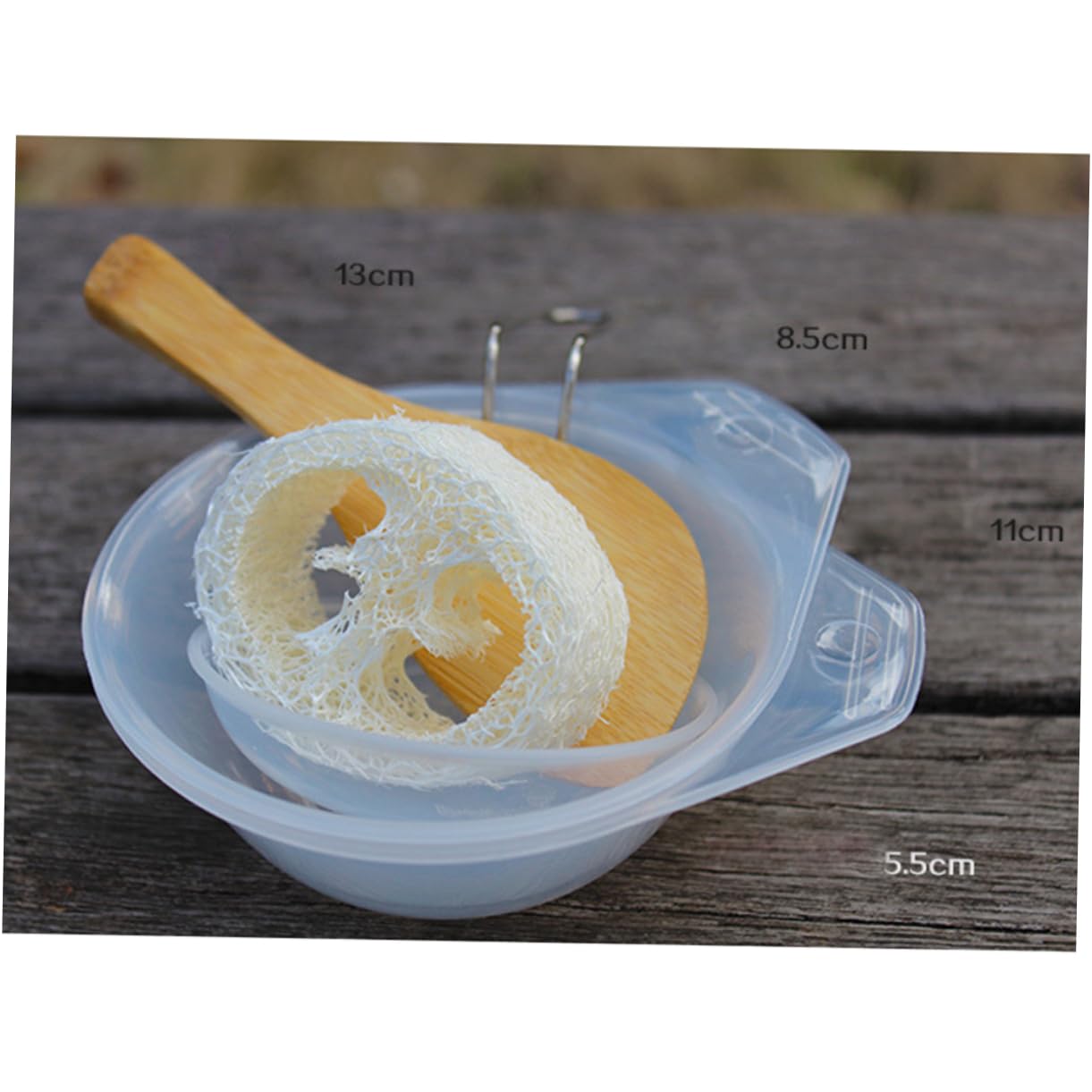 VANZACK Camping Cookware Set for 1-2 People Lightweight Aluminum Pot Pan Bowl Set Camping Kit