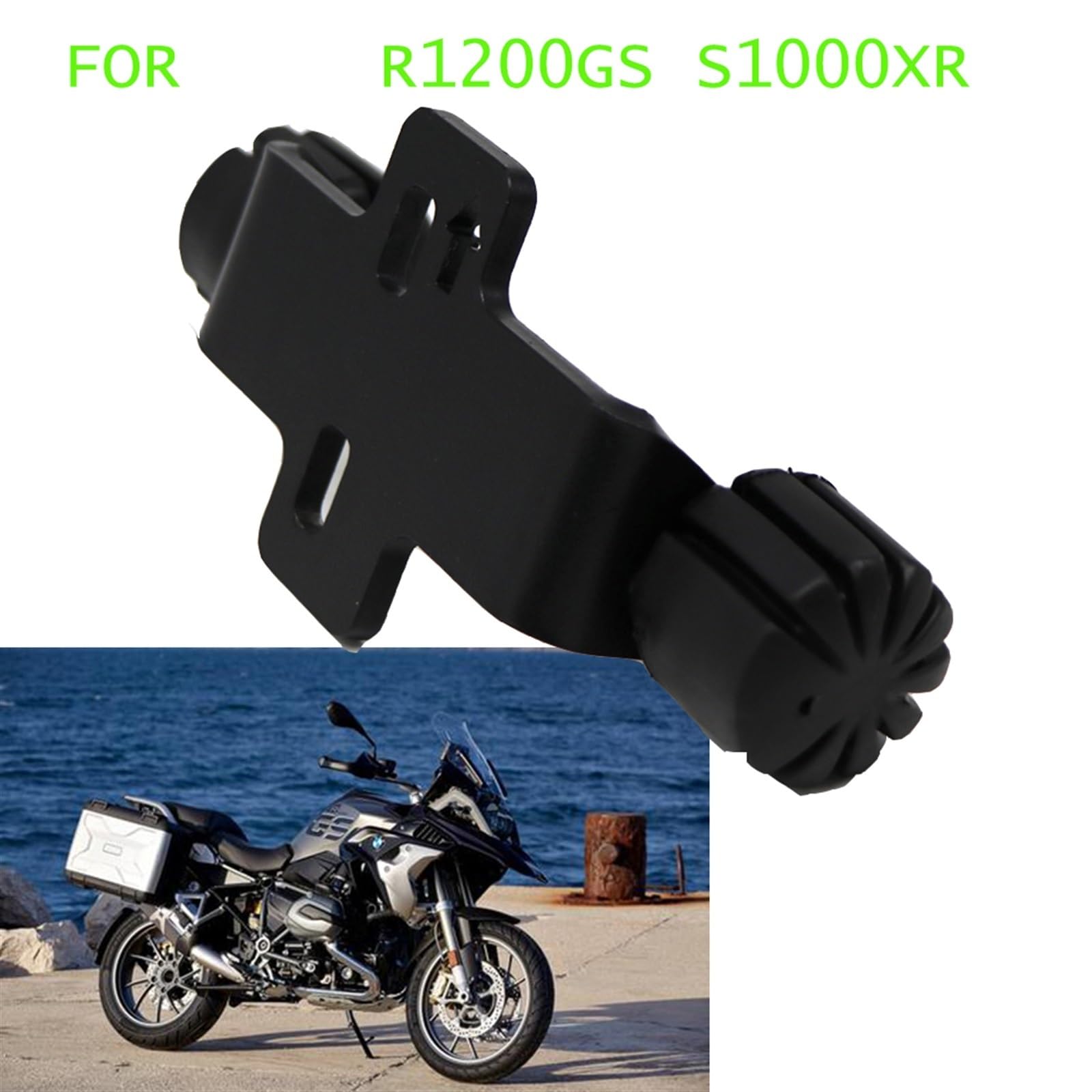 Accessoires de déclin de Moto, Kit de Lien de Coussin d'abaissement, Code de déclin 10MM en Acier, for R1200GS R1250GS ADV S1000XR Kit de Liaison d'abaissement