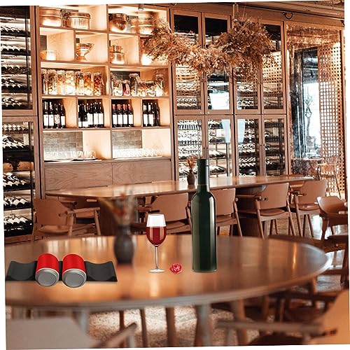 Soporte para 10 Botellas de Vino IMIKEYA Plegable de Silicona miniatura 7