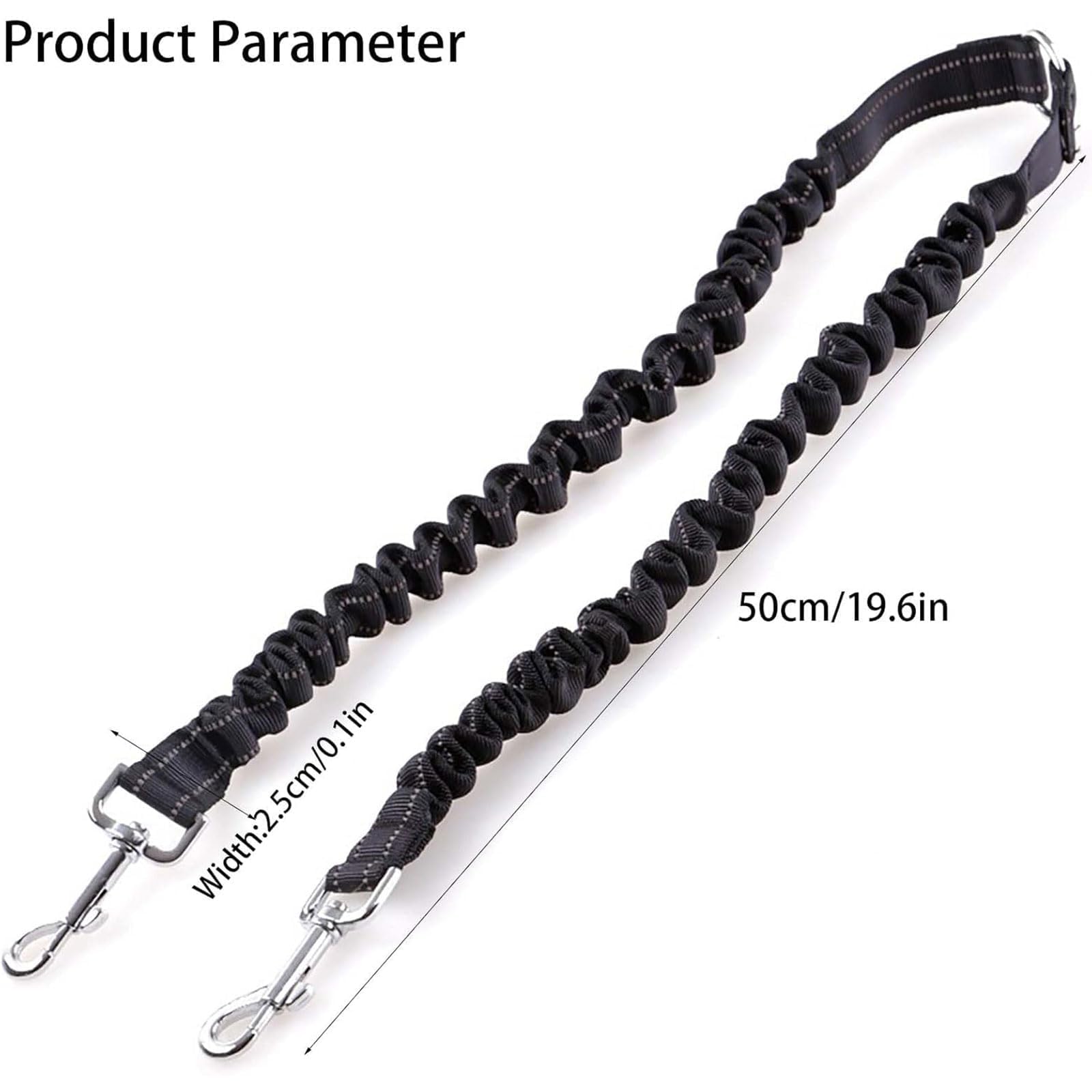 Double Dog Lead for Walking 2 Dogs No Tangle, Double Lead for 2 Dogs No Tangle, Dog Lead Splitter 2 Way for Small Medium - Image 2