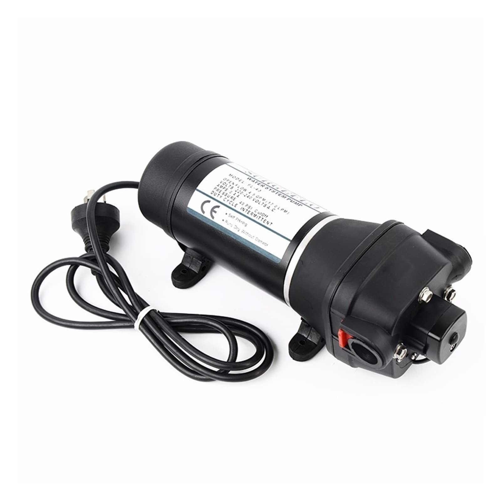Water Pump, 40psi Electric Water Pump Mini Diaphragm 25m Lift Submersible Pumps(FL43 220)
