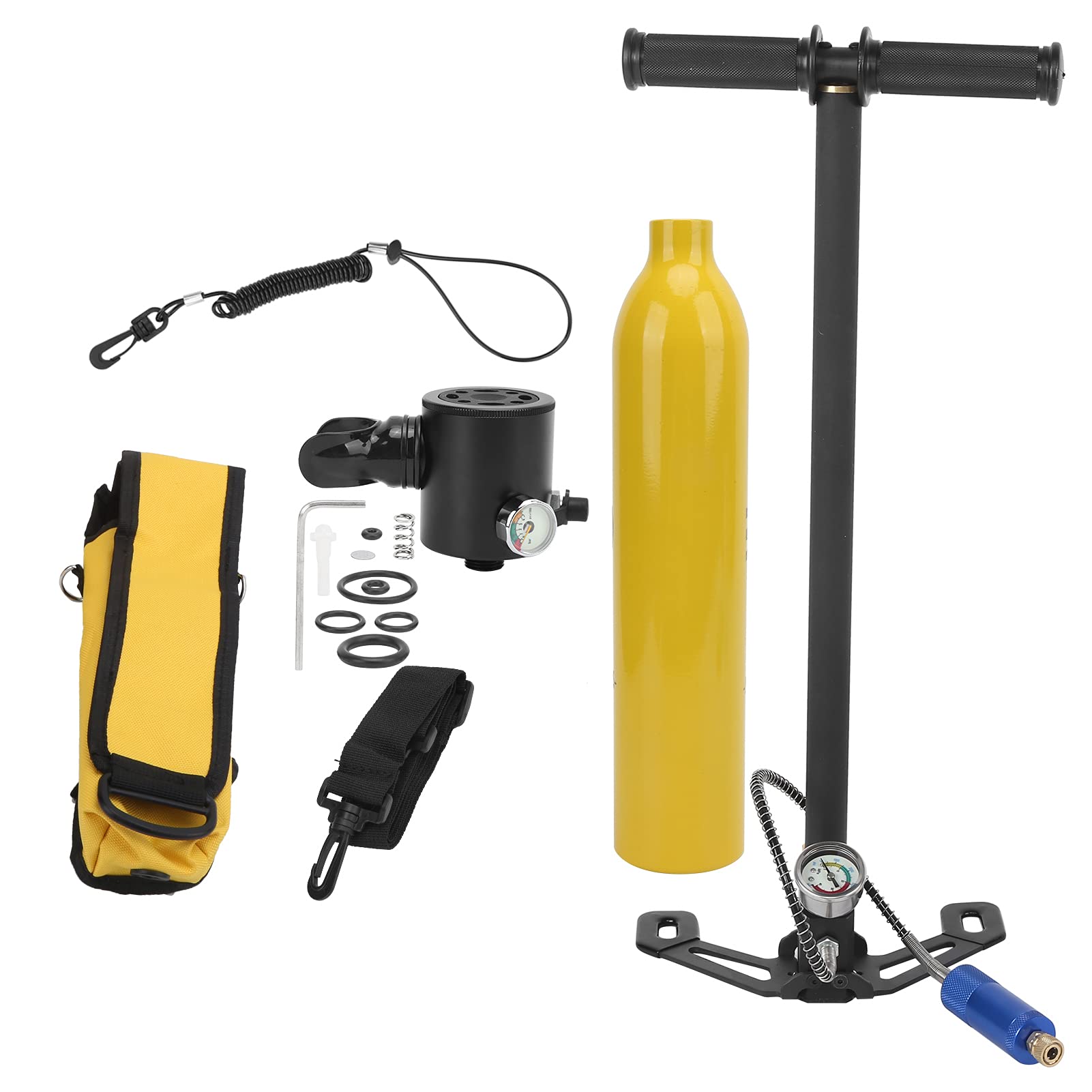 Buy Scuba Tank, Waterproof Pressure Gauge 80 m Underwater Oxygen