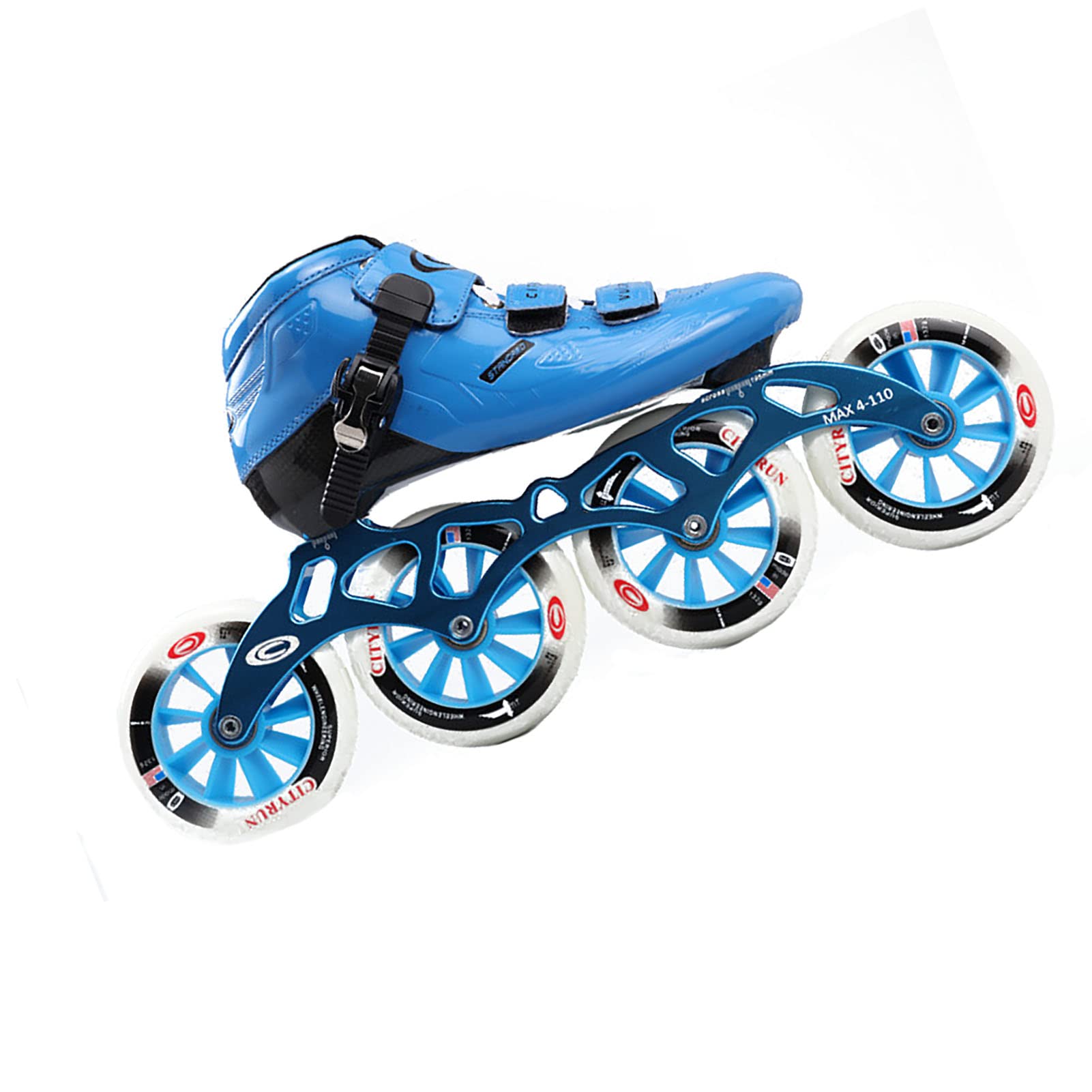 Professional Inline Speed Skates, 4 Wheels Carbon Fiber Skating Shoes Single Row Roller Skates,High Performance Speed Straight Skate Outdoor Inline Skate for Adult Children Unisex