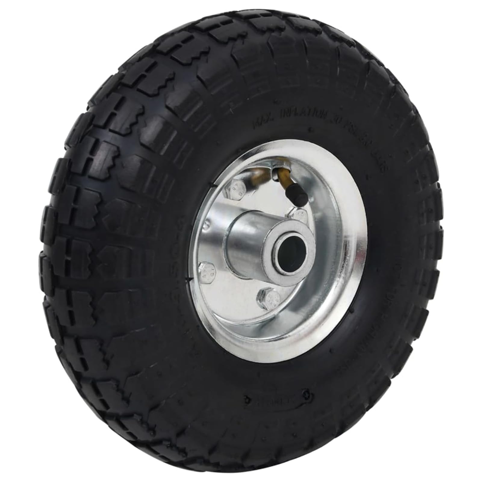 Ruote Carrello a Mano 2 pz in Gomma 4.10/3.50-4 (260x83),Commercio e Industria,Movimentazione di Materiali,Elevatori e paranchi,Paranchi, Gru e carrelli-142975