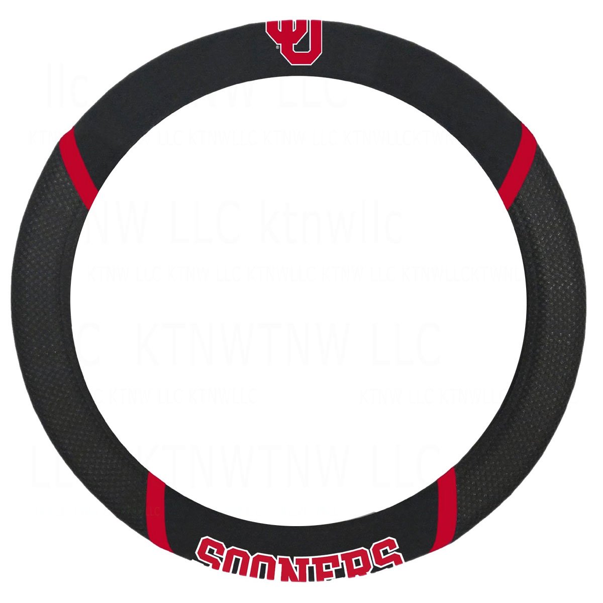 NCAA Unisex-Adult Embroidered Steering Wheel Cover