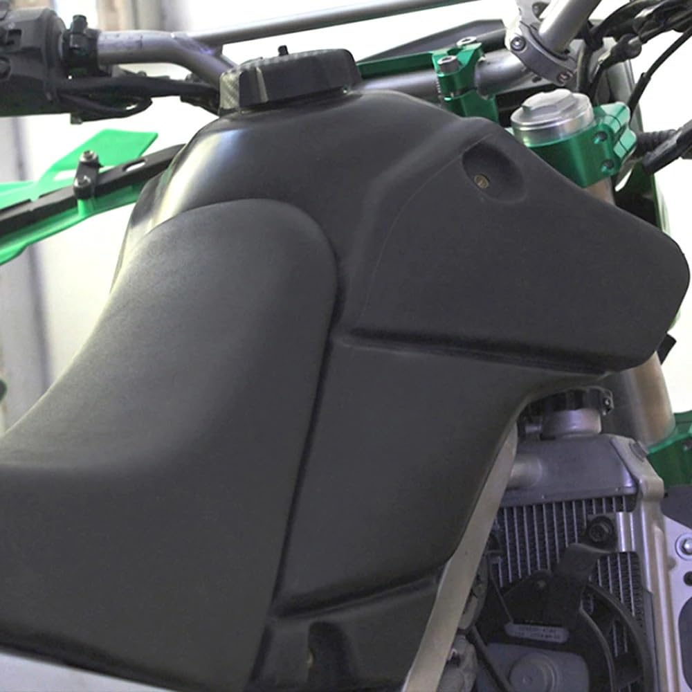 Płyta ochronna zbiornika Pasuje do KLX 300 KLX300 2021-2023 2024 2025-zbiornik paliwa gazowego z 2.7 10.2L o dużej pojemności 10.2L ponadgabarytowy zbiornik paliwa