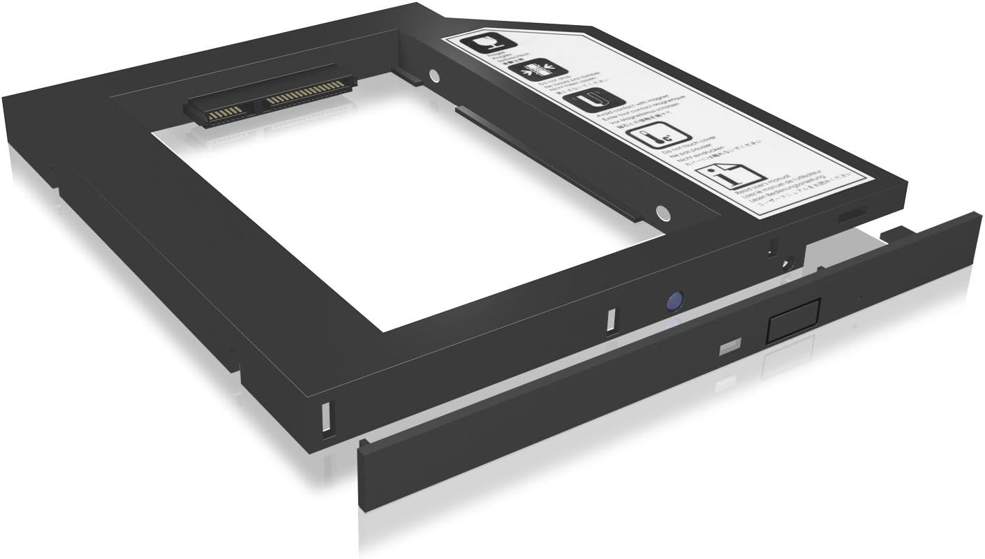 Raidsonic Ssd Sata Adapter For Dvd Bay 9.5