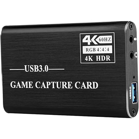Amazon 正規品 秋特売 キャプチャーボード ゲームキャプチャー 4k 60fps ビデオキャプチャー 最新 Usb3 0 Switch Ps4 Xbox Wii U Ps3 日本語取扱書付き ブラック Seesii Tvチューナー キャプチャーボード 通販