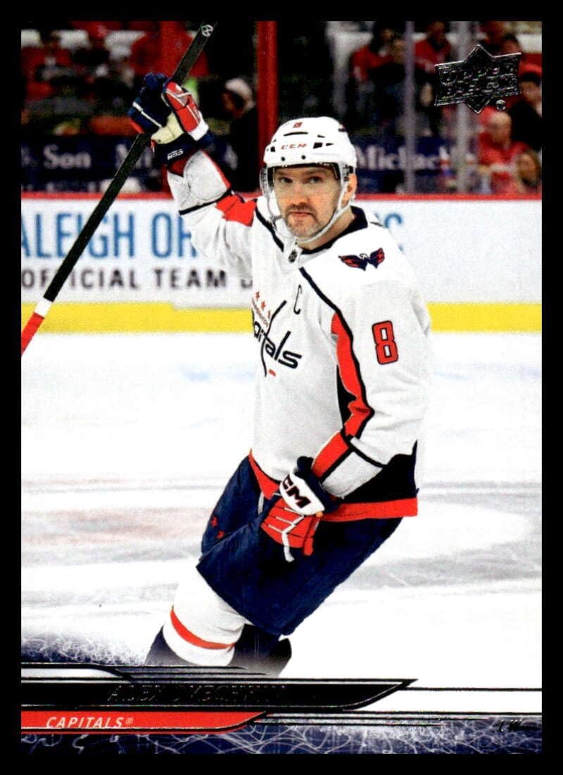 2024-25 Upper Deck #187 Alex Ovechkin NM-MT Capitals Hockey Trading Card Thumbnail