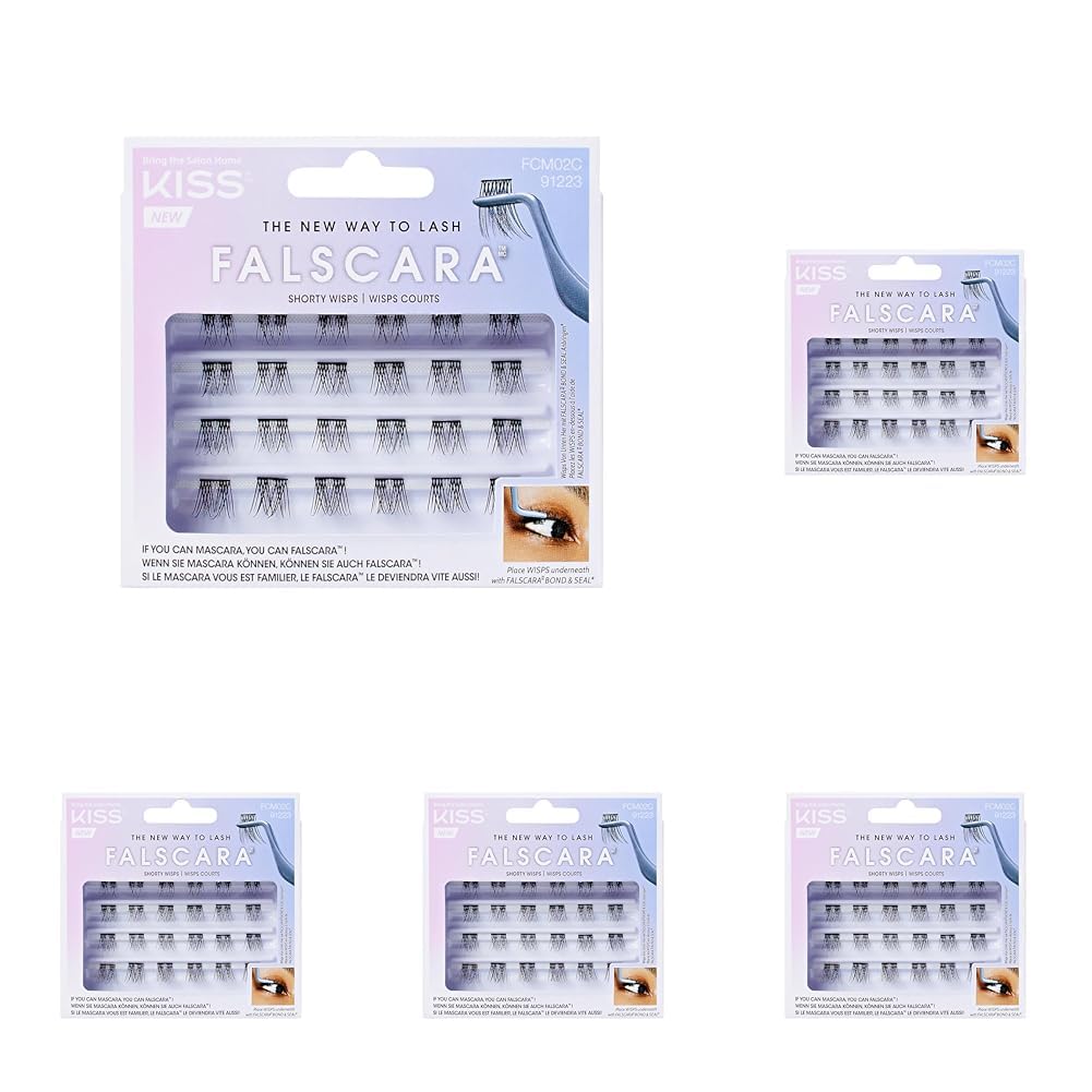 KISS Falscara Wisps Multi - Shorty (Packung mit 5)