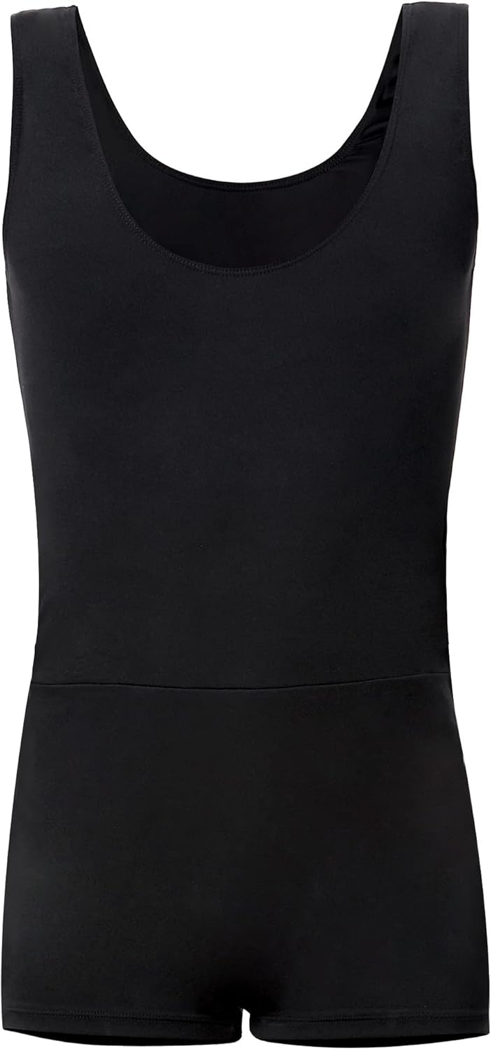 Daydance Teen Boy Men Tank Leotards for Gymnastics, Dance, Ballet