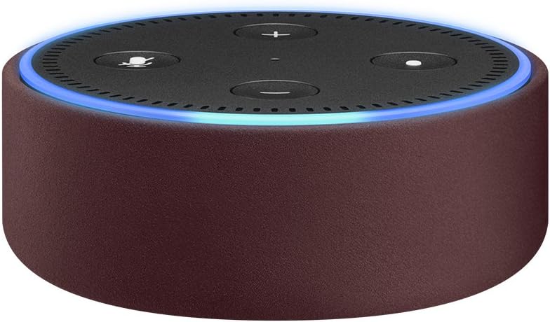 Amazon Echo Dot Case (fits Echo Dot 2nd Generation only) - Merlot Leather