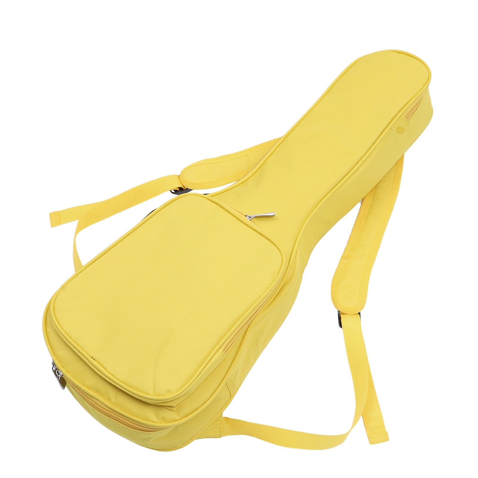 Ukulele Tasche Mit Transparenter Vordertasche Zwei-Wege-reißverschluss-Design Dicke Baumwollhand Zwei Nähte Verdickter Kunststoffringmund Bequemer Rucksack Für Musikinstrumente